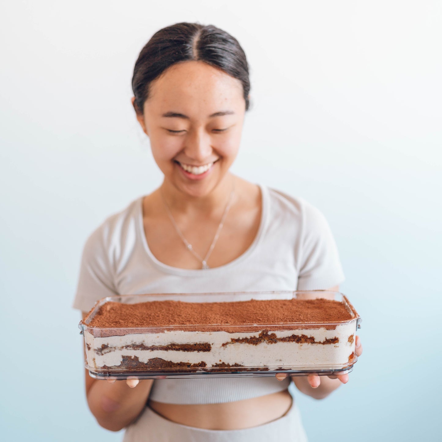 Golden Tiramisu Tray