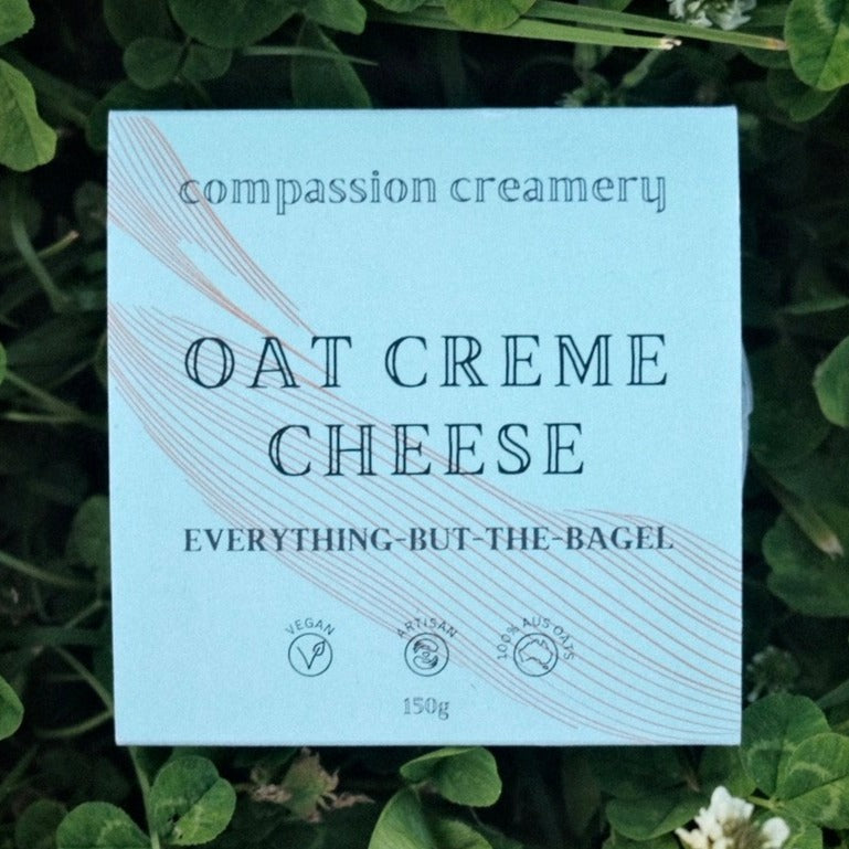 Everything-But-The-Bagel Oat Creme Cheese